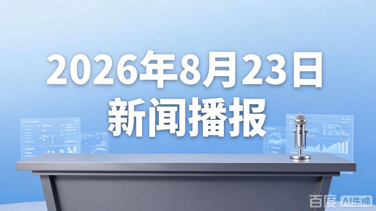 【新闻资讯】2026 年 8 月 23 日新闻播报-零修论坛